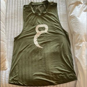 ZYIA basic Kettle bell racer back tank large